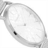 Coach Perry Quartz Silver Dial Silver Mesh Bracelet Watch for Women - 14503384 Authentic Buy Shop Now
