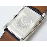 Emporio Armani Classic Analog Black Dial Black Leather Strap Strap Watch For Men - AR1604 Authentic Buy Shop Now
