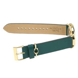 Coach Perry Green Dial Green Leather Strap Watch for Women - 14503383-C Authentic Buy Shop Now