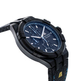 Maurice Lacroix Aikon Chronograph Limited Edition Black Dial Black Leather Strap Watch for Men - AI1018-PVB01-337-1 Authentic Buy Shop Now