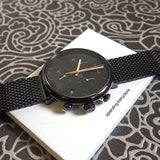 Calvin Klein High Noon Black Dial Black Mesh Bracelet Watch for Women - K8M27421 Authentic Buy Shop Now