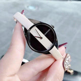 Calvin Klein Rebel Cream Black Dial Cream Leather Strap Watch for Women - K8P237X1 Authentic Buy Shop Now