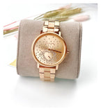 Michael Kors Jaryn Rose Gold Dial Rose Gold Steel Strap Watch for Women - MK3621 Authentic Buy Shop Now