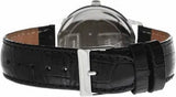 Guess Wafer Analog Black Dial Black Leather Strap Watch For Men - W70016G1 Authentic Buy Shop Now