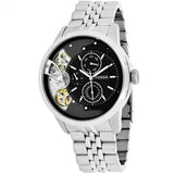 Fossil Townsman Multifunction Black Dial Silver Steel Strap Watch for Men - ME1135 Authentic Buy Shop Now