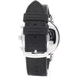 Emporio Armani Classic Quartz Chronograph White Dial Black Leather Strap Watch For Men - AR1807 Authentic Buy Shop Now