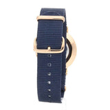 Daniel Wellington Classic Bayswater White Dial Navy Blue NATO Strap Watch For Women - DW00100279 Authentic Buy Shop Now