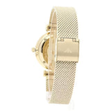 Emporio Armani Gianni T Bar Mother of Pearl Dial Gold Mesh Bracelet Watch For Women - AR11321 Authentic Buy Shop Now