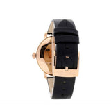 Swarovski Crystalline Hours Black Dial Black Leather Strap Watch for Women - 5295377 Authentic Buy Shop Now