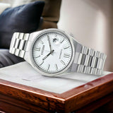 Citizen Tsuyosa Automatic White Dial Silver Steel Strap Watch For Men - NJ0150-81A Authentic Buy Shop Now