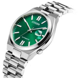 Citizen Tsuyosa Automatic Green Dial Silver Steel Strap Watch For Men - NJ0150-81X Authentic Buy Shop Now