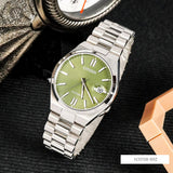 Citizen x Pantone Automatic Peaceful Green Dial Silver Steel Strap Watch For Men - NJ0158-89Z Authentic Buy Shop Now