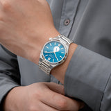 Citizen Tsuyosa Automatic Blue Dial Silver Steel Strap Watch For Men - NK5010-51L Authentic Buy Shop Now