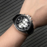 Hugo Boss Driver Black Dial Black Leather Strap Watch for Men - 1512879 Authentic Buy Shop Now