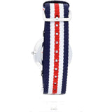 Daniel Wellington Classic Canterbury White Dial Two Tone NATO Strap Watch For Women - DW00100051 Authentic Buy Shop Now