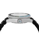 Michael Kors Maritime Three Hand Blue Dial Black Silicone Strap Watch for Men - MK9167 Authentic Buy Shop Now
