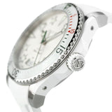 Gucci Dive Quartz White Dial White Rubber Strap Watch For Men - YA136337 Authentic Buy Shop Now