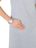 Michael Kors Garner Analog Silver Dial Silver Steel Strap Watch For Women - MK6407 Authentic Buy Shop Now