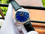 Tissot T Classic Tradition Blue Dial Black Leather Strap Watch For Men - T063.610.16.047.00 Authentic Buy Shop Now