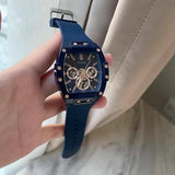 Guess Phoenix Multifunction Blue Dial Blue Rubber Strap Watch for Men - GW0203G7 Authentic Buy Shop Now