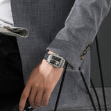 Emporio Armani Diego Automatic Black Dial Silver Steel Strap Watch For Men - AR60057 Authentic Buy Shop Now