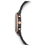 Swarovski Octea Lux Sport Black Dial Black Steel Strap Unisex Watch - 5610472 Authentic Buy Shop Now