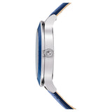 Swarovski Octea Lux Moon Crystal Blue Dial Blue Leather Strap Watch for Women - 5516305 Authentic Buy Shop Now
