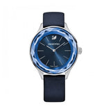 Swarovski Octea Nova Blue Dial Blue Leather Strap Watch for Women - 5295349 Authentic Buy Shop Now