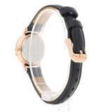 Daniel Wellington Classic Petite Sheffield White Dial Black Leather Strap Watch For Women - DW00100230 Authentic Buy Shop Now