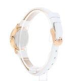Daniel Wellington Classic Petite Bondi Black Dial White Leather Strap Watch For Women - DW00100285 Authentic Buy Shop Now