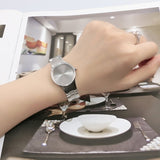 Calvin Klein Simplicity Silver Dial Silver Steel Strap Watch for Women - K4323120 Authentic Buy Shop Now