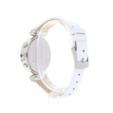 Swarovski Era Journey Silver Dial White Leather Strap Watch for Women - 5295346 Authentic Buy Shop Now