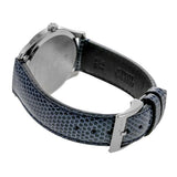 Gucci G-Timeless Signature Mother of Pearl Silver Dial Blue Leather Strap Watch For Women - YA1264049 Authentic Buy Shop Now
