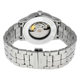 Tissot T Classic Luxury Powermatic 80 Black Dial Silver Steel Strap Watch For Men - T086.408.11.056.00 Authentic Buy Shop Now