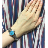 Marc Jacobs Amy Blue Dial Silver Steel Strap Watch for Women - MBM3274 Authentic Buy Shop Now