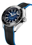 Omega Planet Ocean 6000M Co Axial Master Chronometer 45.5mm Blue Dial Black Rubber Strap Watch for Men - 21532462103001 Authentic Buy Shop Now