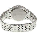 Omega De Ville Prestige Co-Axial Black Dial Silver Steel Strap Watch for Men - 424.10.40.20.01.001 Authentic Buy Shop Now