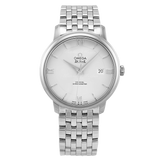 Omega De Ville Prestige Co-Axial Silver Dial Silver Steel Strap Watch for Men - 424.10.40.20.02.003 Authentic Buy Shop Now