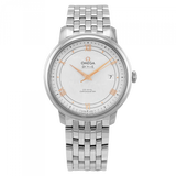 Omega De Ville Prestige Co Axial Silver Dial Silver Steel Strap Watch for Men - 424.10.40.20.02.004 Authentic Buy Shop Now