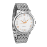 Omega De Ville Prestige Co Axial Silver Dial Silver Steel Strap Watch for Men - 424.10.40.20.02.004 Authentic Buy Shop Now