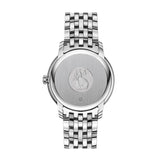 Omega De Ville Prestige Co-Axial Rhodium Silver Dial Silver Steel Strap Watch for Men - 424.10.40.20.02.001 Authentic Buy Shop Now