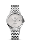 Omega De Ville Prestige Co-Axial Silver Dial Silver Steel Strap Watch for Men - 424.10.40.20.02.003 Authentic Buy Shop Now