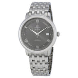 Omega De Ville Prestige Co-Axial Automatic Grey Dial Silver Steel Strap Watch for Men - 424.10.40.20.06.001 Authentic Buy Shop Now