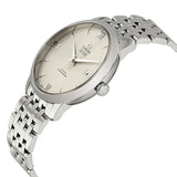 Omega De Ville Prestige Co-Axial Silver Dial Silver Steel Strap Watch for Men - 424.10.40.20.02.003 Authentic Buy Shop Now