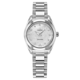 Omega Seamaster Aqua Terra Quartz Diamonds Mother of Pearl Dial Silver Steel Strap Watch for Women - 220.10.28.60.55.001 Authentic Buy Shop Now