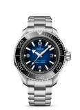 Omega Seamaster Planet Ocean 6000M Co Axial Master Chronometer Blue Dial Silver Steel Strap Watch for Men - 21530462103001 Authentic Buy Shop Now