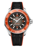 Omega Seamaster Planet Ocean 6000M Co Axial Master Chronograph Black Dial Black Rubber Strap Watch for Men - 21532462106001 Authentic Buy Shop Now