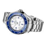 Omega Planet Ocean 6000M Co Axial Master Chronometer 45.5mm White Dial Silver Steel Strap Watch for Men - 21530462104001 Authentic Buy Shop Now