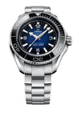 Omega Seamaster Planet Ocean 6000M Co Axial Master Chronometer Blue Dial Silver Steel Strap Watch for Men - 21530462103001 Authentic Buy Shop Now