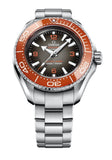 Omega Seamaster Planet Ocean 6000M 45.5mm Black Dial Silver Steel Strap Watch for Men - 21530462106001 Authentic Buy Shop Now